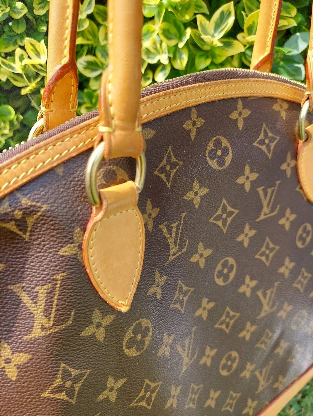 Authentic Y2k LOUIS VUITTON Bag AR1006 Monogram Lock It Horizontal W/ Aulth Card